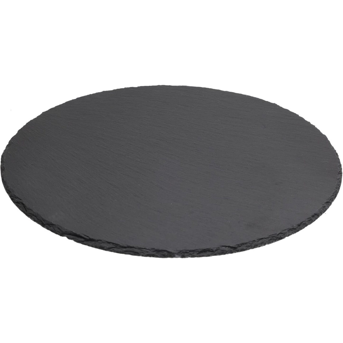 Excellent Houseware Servierplatte aus Schiefer ø28cm