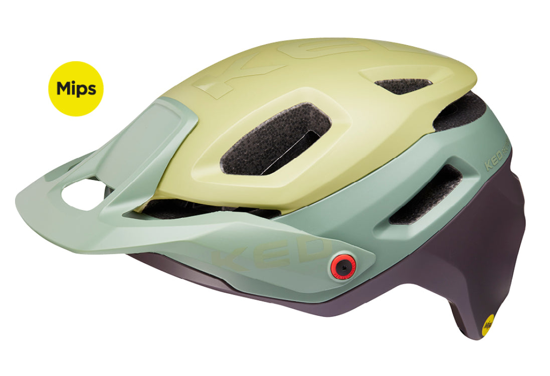 Fahrradhelm KED PectGold ME1 L (56-61cm) - olive lila
