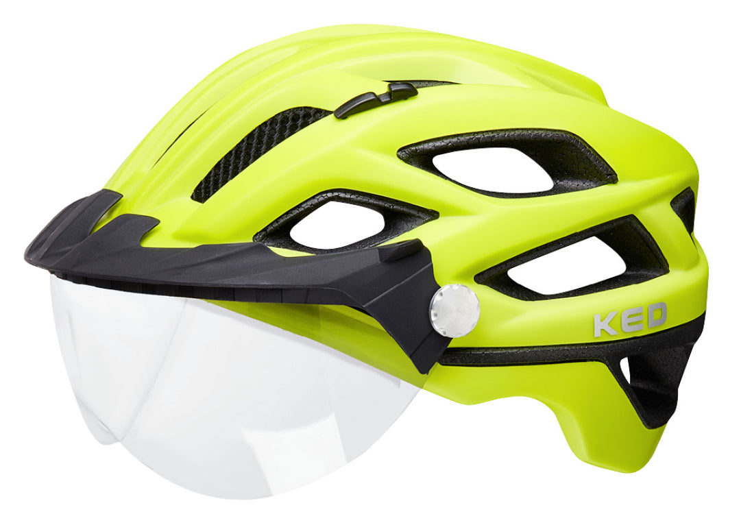 KED-Fahrradhelm Covis Lite M (52-58 cm) Gelb Matt