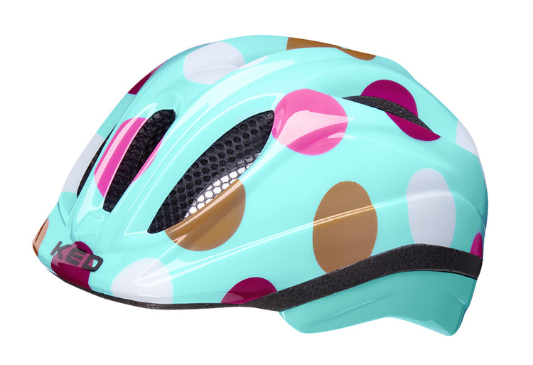 Fahrradhelm Meggy II Trend S (46-51cm) - dots retro
