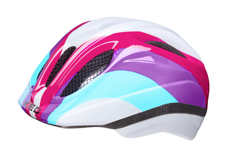 Fahrradhelm Meggy II Trend S (46-51cm) - Regenbogen