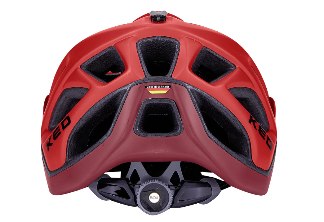 Fahrradhelm KED Trailon L (56-62cm) - merlot matt