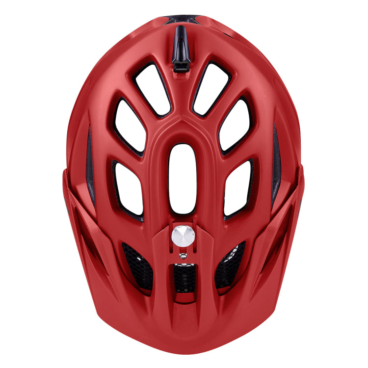 Fahrradhelm KED Trailon L (56-62cm) - merlot matt