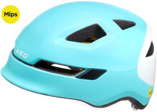 Pop MIPS mit Fahrradhelm - Medium (52-56 cm) - ICEBLAUW