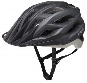 Fahrradhelm KED Begleiter L (55-61 cm) - Prozess schwarzer Asche Matt