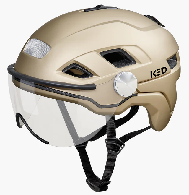 Fahrradhelm Ked B-Vis X-Lite M (52-58 cm) -Gold Metallic Matt