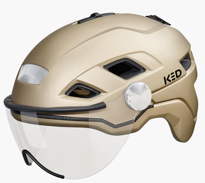 Fahrradhelm Ked B-Vis X-Lite M (52-58 cm) -Gold Metallic Matt