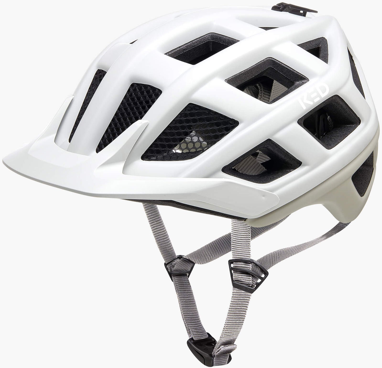 Ked Fahrradhelm Crom M 52-58 cm grauer dunkelgrauer Matt
