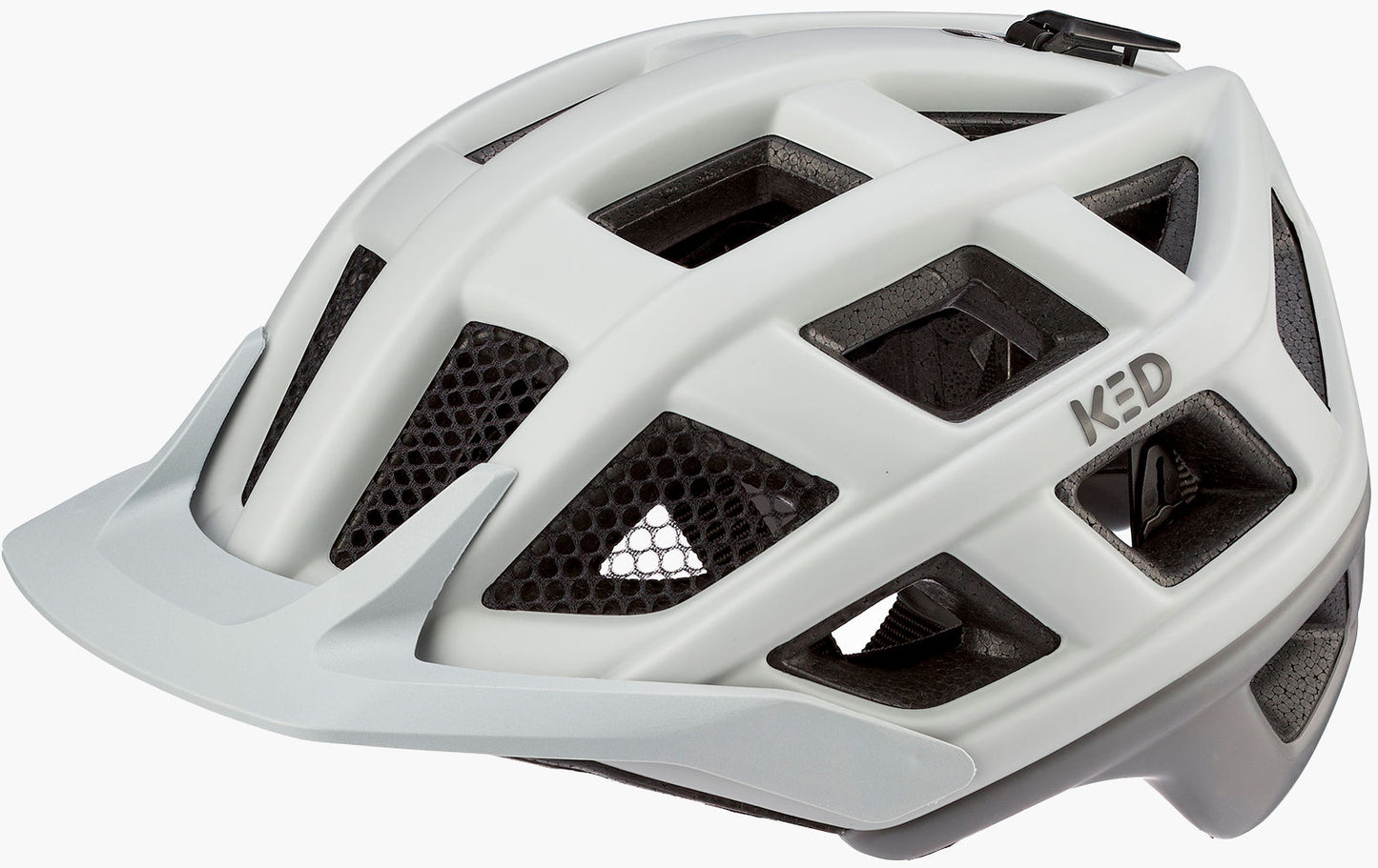 Ked Fahrradhelm Crom M 52-58 cm grauer dunkelgrauer Matt