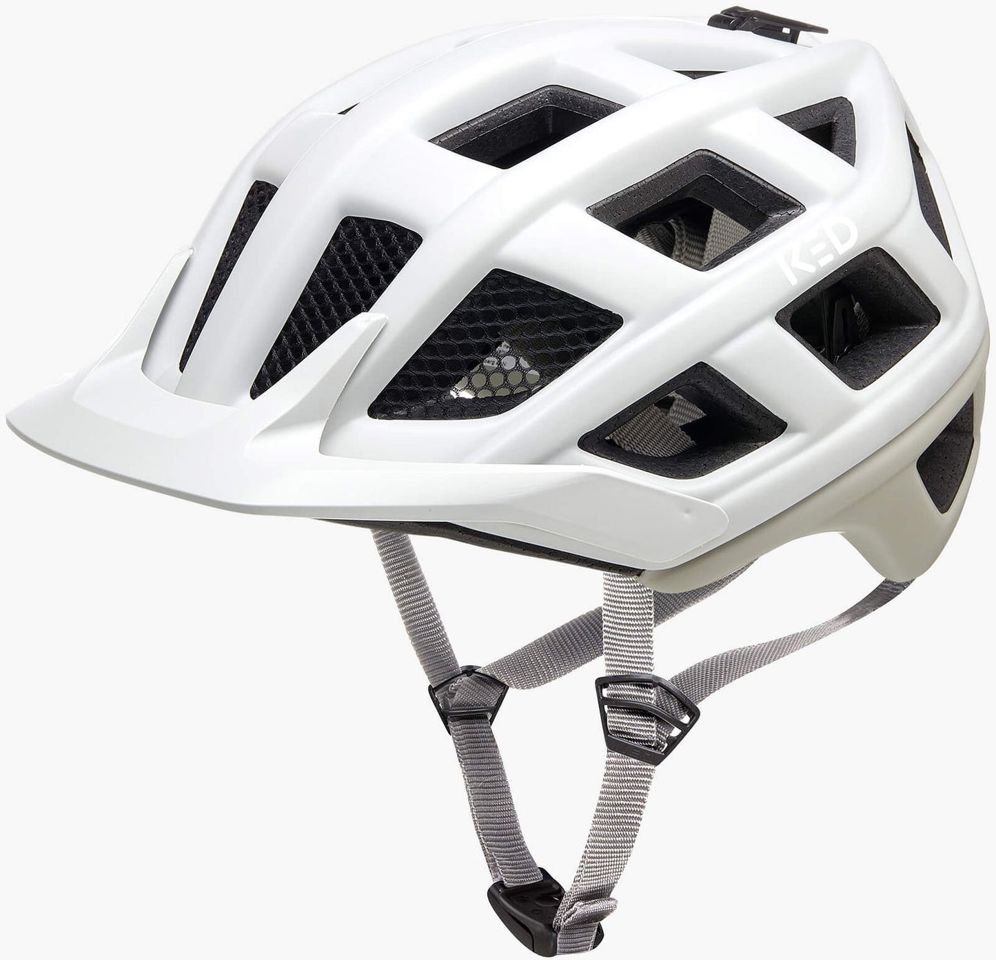 Ked Fahrradhelm Crom L 57-62 cm grauer dunkelgrauer Matt