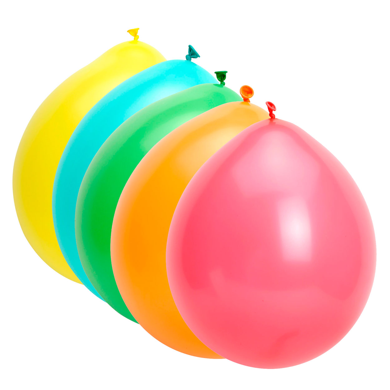 Folat BV Colored Ballons, 10st.