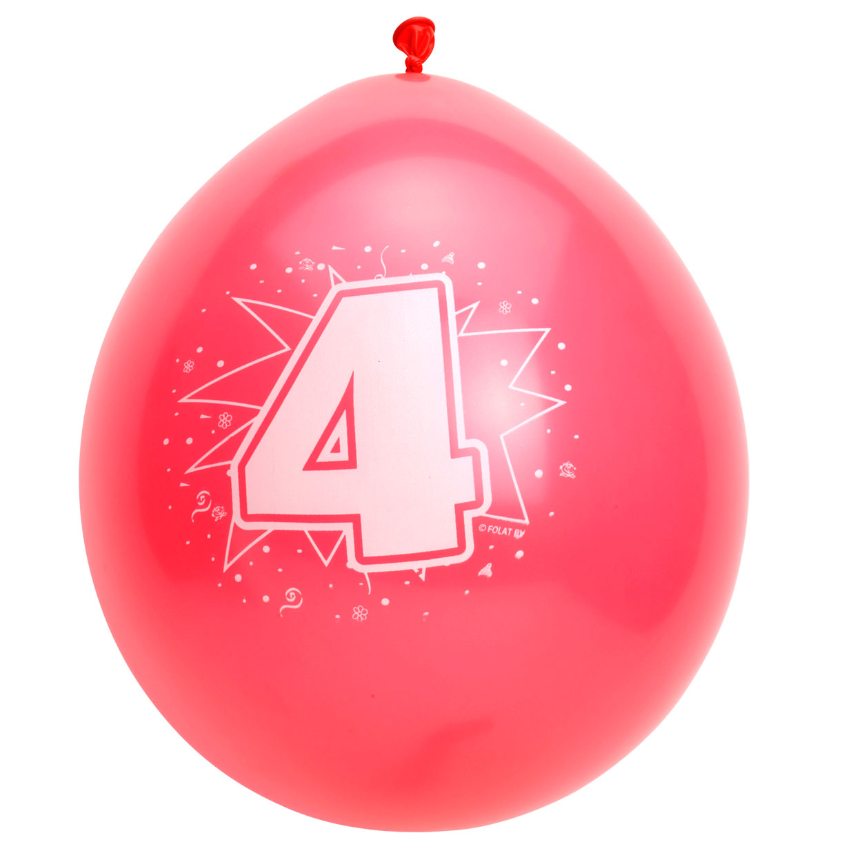 Folat BV Figur Luftballons 4 Jahre, 8..