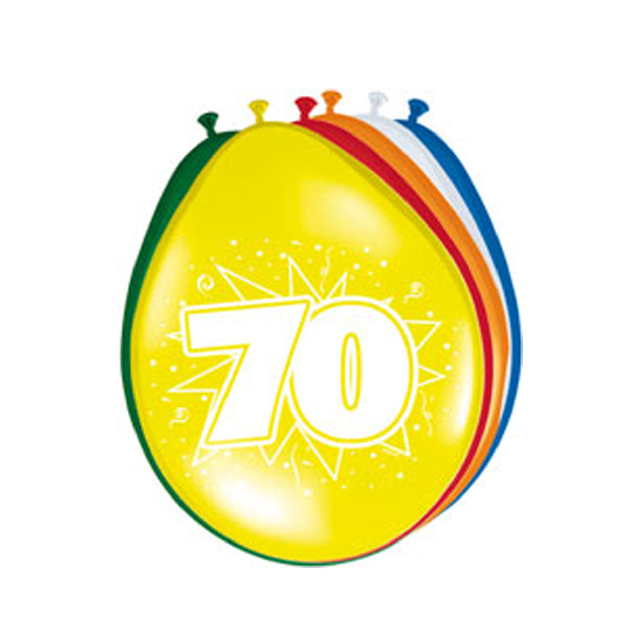 Folat BV Figur Luftballons 70 Jahre, 8..