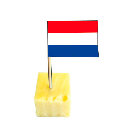 Folat BV Cocktail Sticks Dutch Flag, 50st.