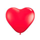 Folat Bv Hart Balloons rot, 8st.