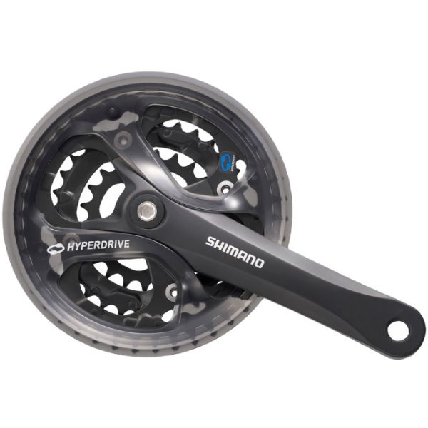 Shimano Kurbel Set 7 8 Geschwindigkeit Acera FC-M361 mit 175 mm Kurbelarm 42 x 32 x 22T Schwarz