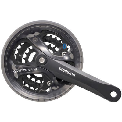 Shimano Kurbel Set 7 8 Geschwindigkeit Acera FC-M361 mit 175 mm Kurbelarm 42 x 32 x 22T Schwarz