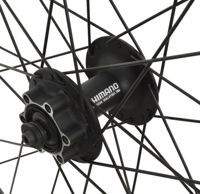 Maßgeschneidertes 28 Shimano 6-Loch Deore HB-M525 Ryde Zac 2000 Vorderrad