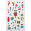 Creativ Company Glitzeraufkleber, Geburtstag, Blatt 10x16 cm, 1 Blatt