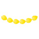 Gelbe Knopfballons, 8st.