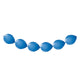 Blaue Knopfballons, 8st.