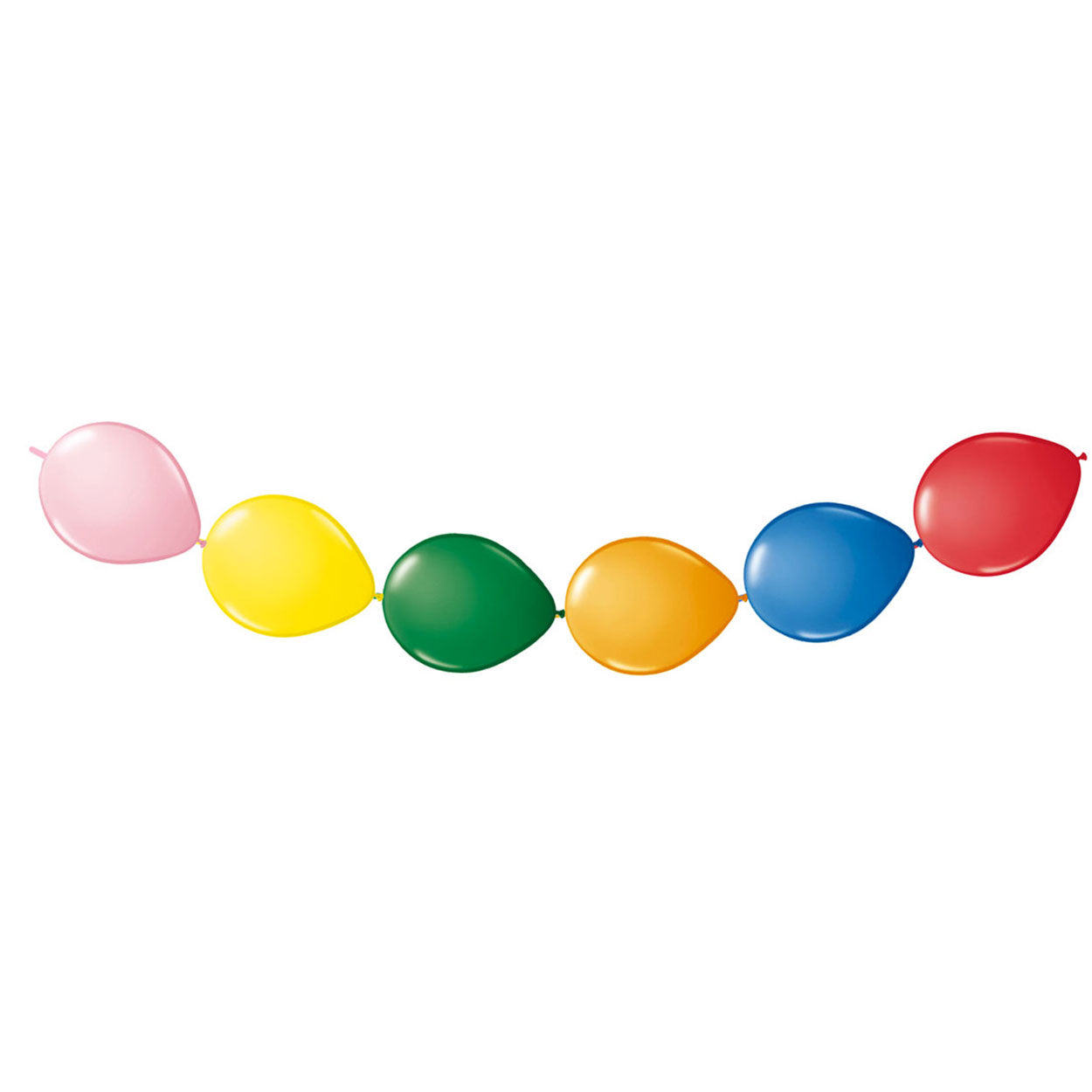 Farbige Knopfballons, 8..