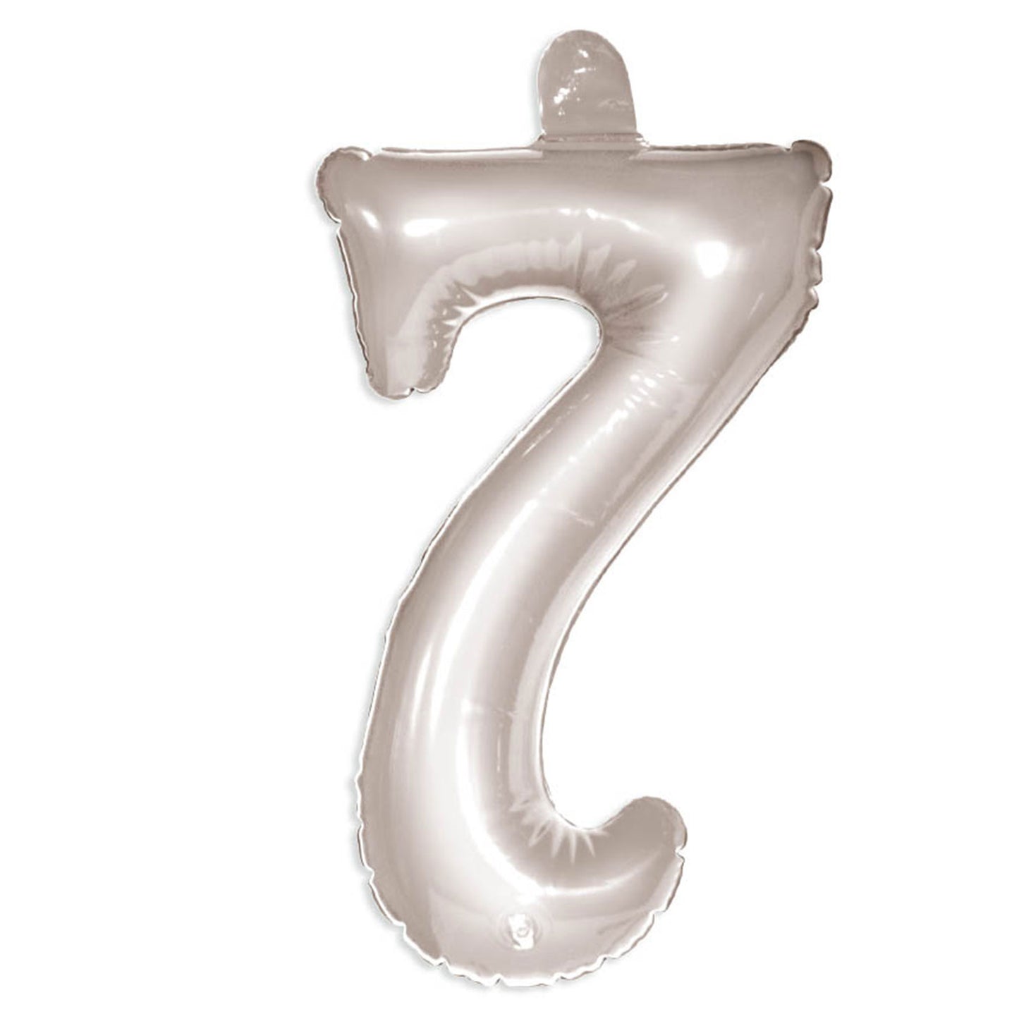 Figurenballon 7 Silber