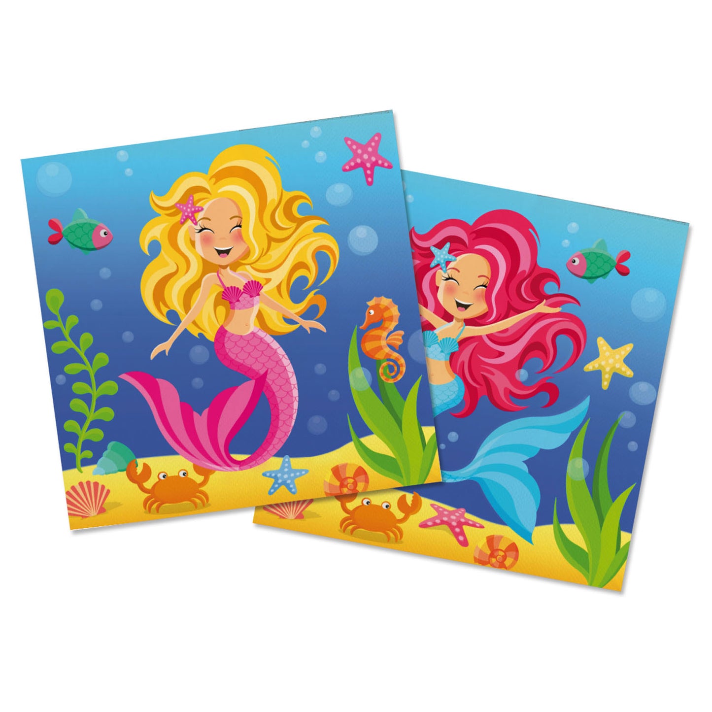 Serviette Mermaid, 20st.