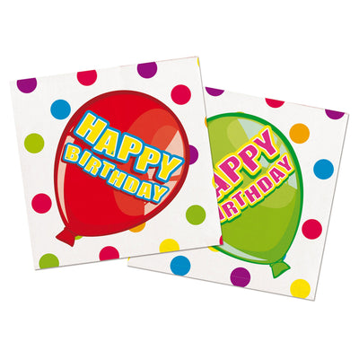 Servietten alles Gute zum Geburtstag, 16.