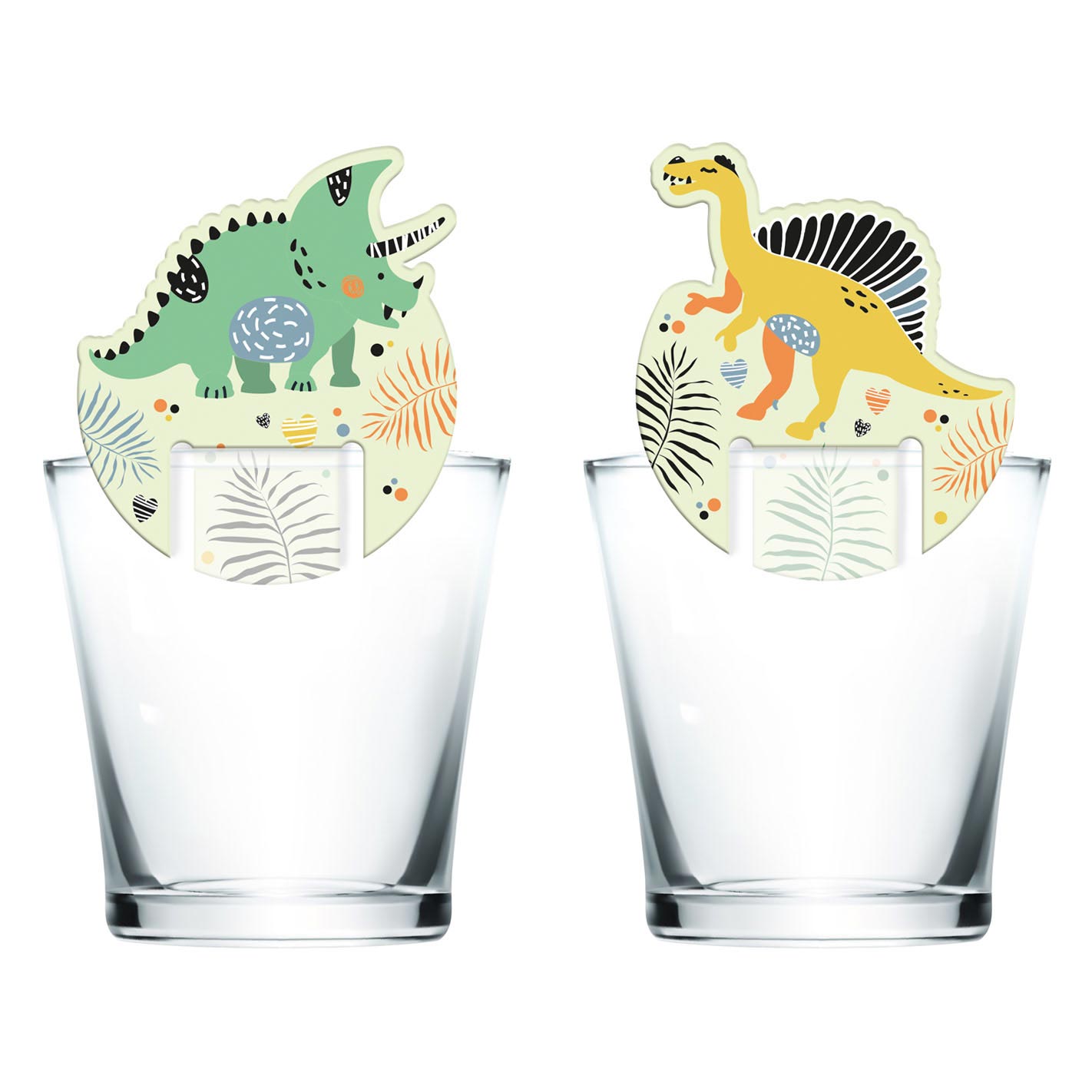 Folat BV Glass Decoration Roars, 6st.