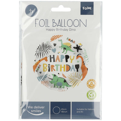 Folienballon Dinosaurus 45 cm