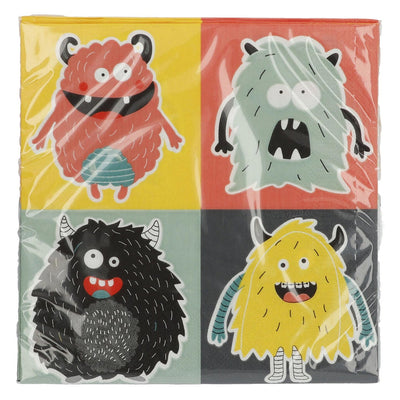 Servietten Monster Bash, 20st.