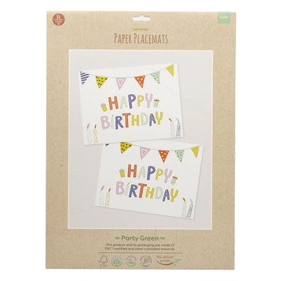 Folat BV Paper -Tischematen Party 6st.