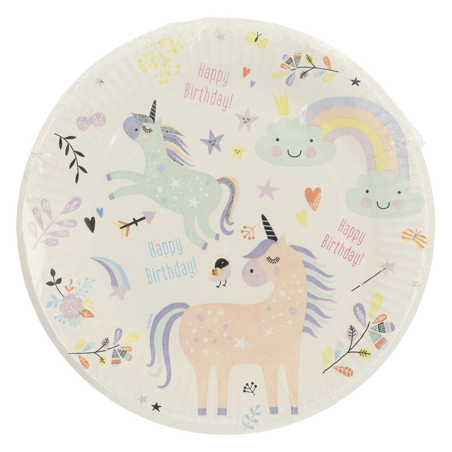 Zeichen Unicorns Regenbogen, 8..