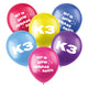 K3 Ballons, 6st.