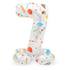 Stehfolie Ballon freudiger Party Nummer 7 -72 cm