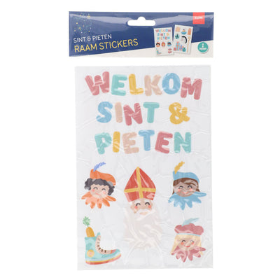 Folat Bv Raamstickers Willkommen Sint Pieten, 13st.