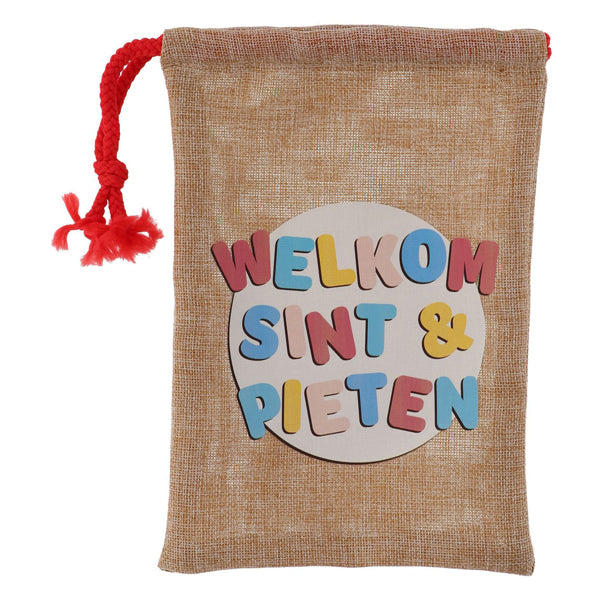 Folat bv Jute-Lebkuchenbeutel „Welcome Saint Pete“.