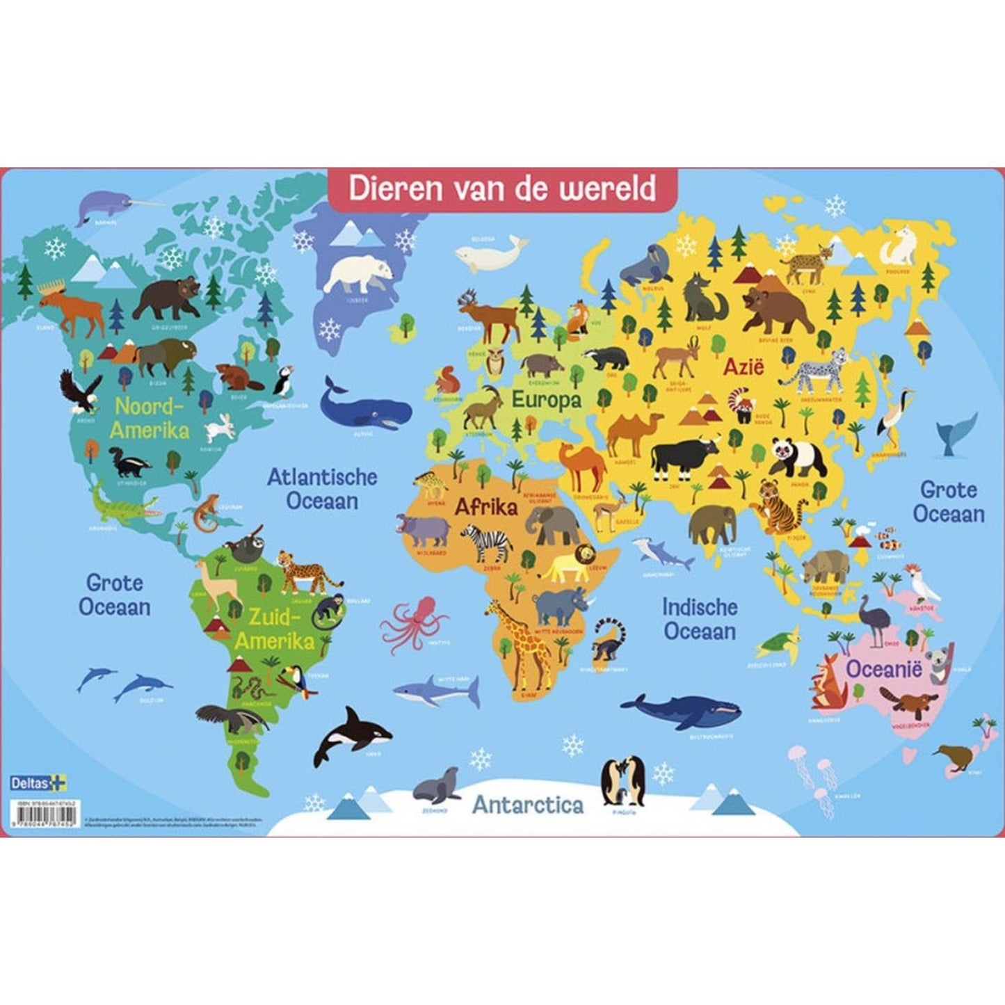 Deltas Achterbahntiere der Welt