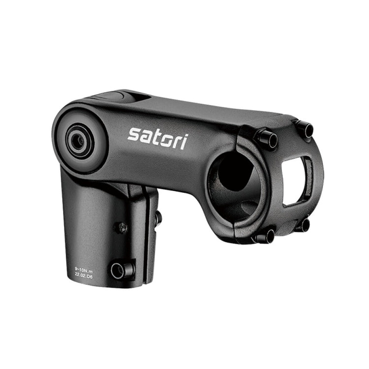 Satori-Vorbau für Fließheck verstellbar. ø31,8*90mm, mattschwarz