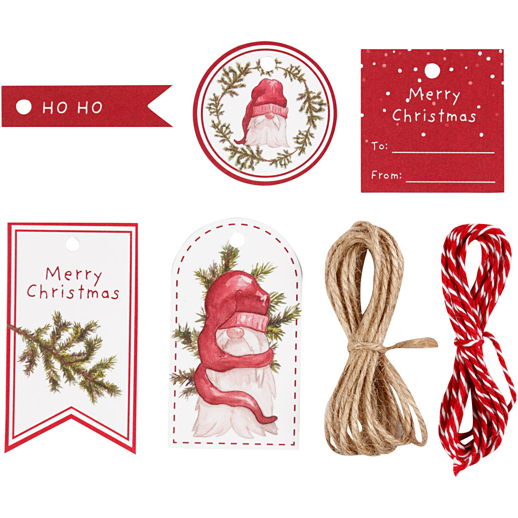 Creativ Company Geschenkanhänger-Set, 250 g, 1 Set