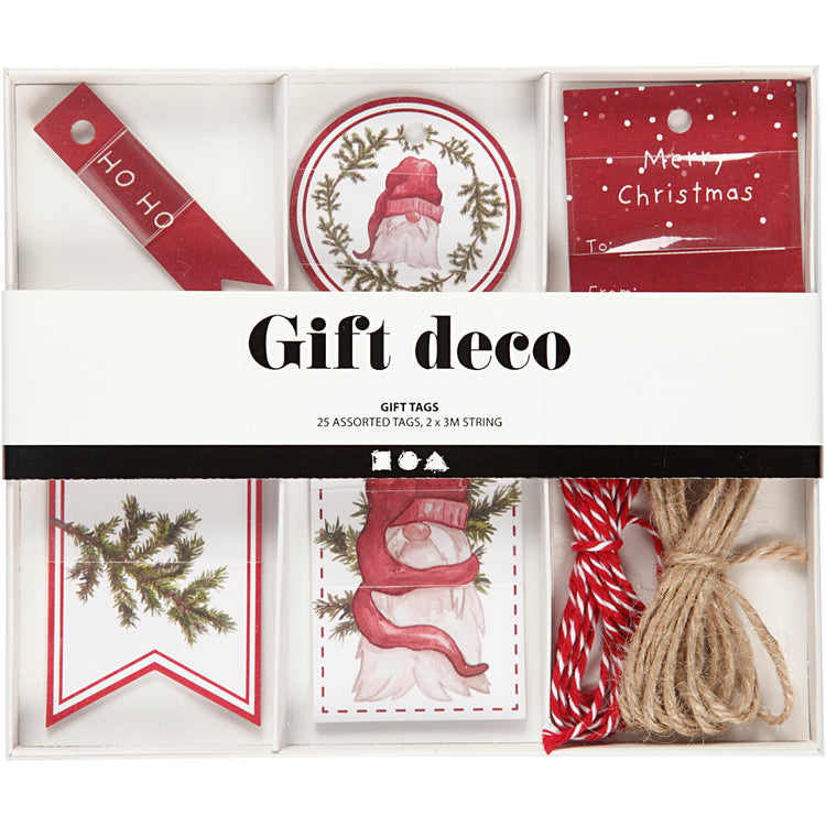 Creativ Company Geschenkanhänger-Set, 250 g, 1 Set