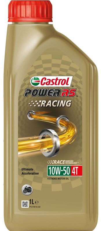 Castrol Oil Power RS ​​Racing 4T 10W-50 Flasche bis 1 Liter