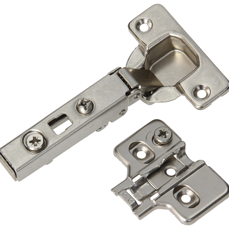 Mack 1015225 – 12 Einbohrscharniere zum Aufstecken auf 35 mm 110° Aufputztür | 5 Stück