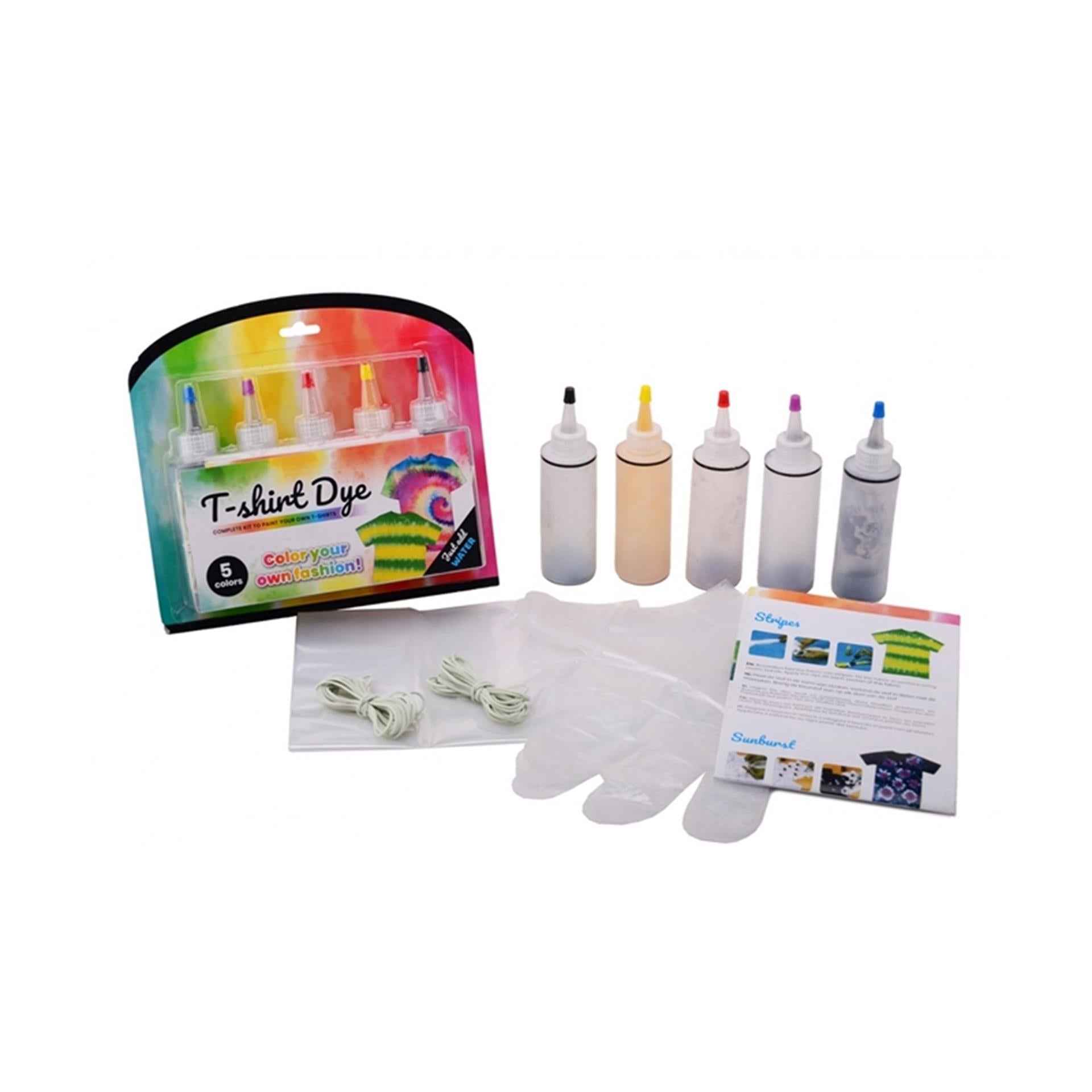 Johntoy T-Shirt Tie-Dye-Design-Set