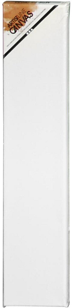 Creativ Company Leinwand, D: 1,6 cm, Größe 10x50 cm, 360 gr, weiß, 1 Stück