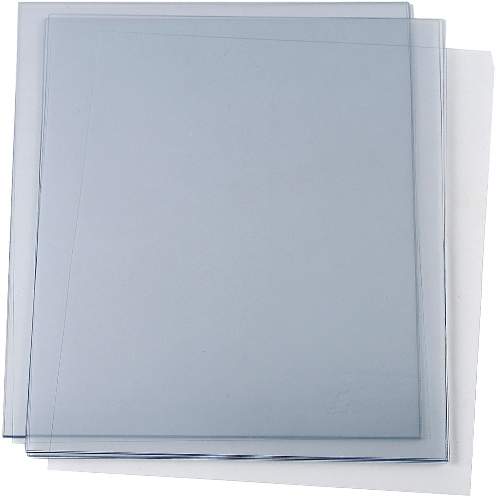 Creativ Company Hartfolie, A4, Blatt 210x297 mm, Stärke 190 my, 5 Blatt 1 Karton