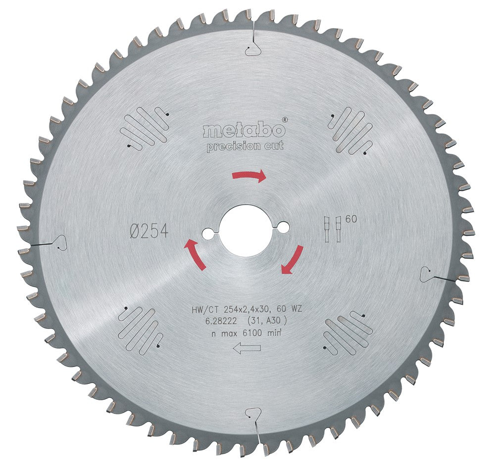 Metabo Zubehör Kreissägeblatt HW CT ø 315x30, 48 WZ - 628224000