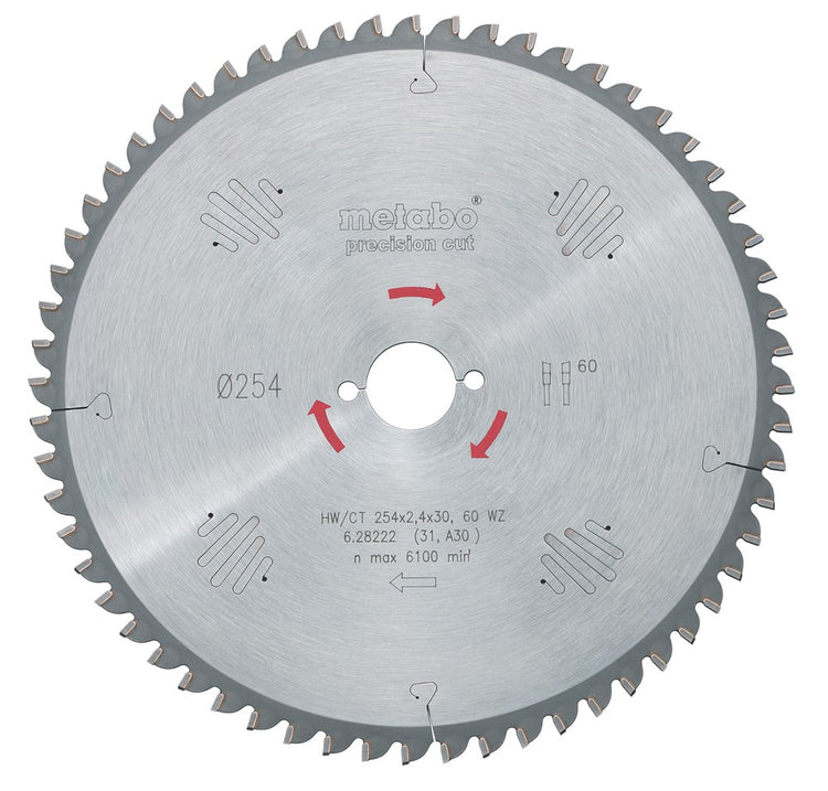 Metabo Zubehör Kreissägeblatt HW CT ø 315x30, 48 WZ - 628224000