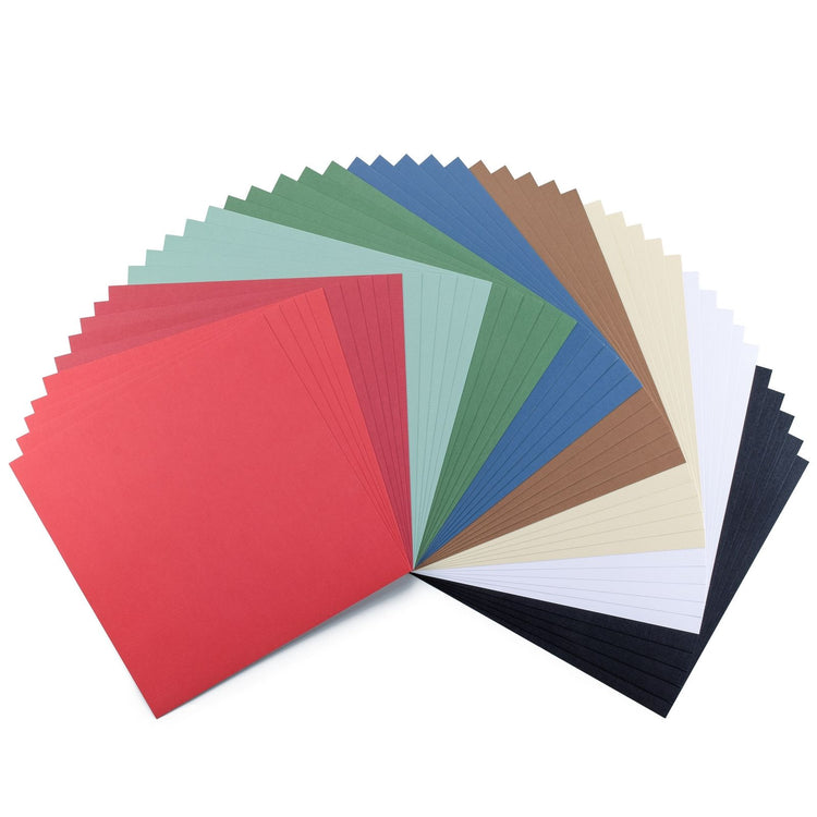 Florenz • Leinenkarton 250g 30,5x30,5cm Weihnachten 45x